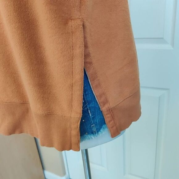 Aerie plush crew neck oversized drop shoulder pullover top - Picture 7 of 11